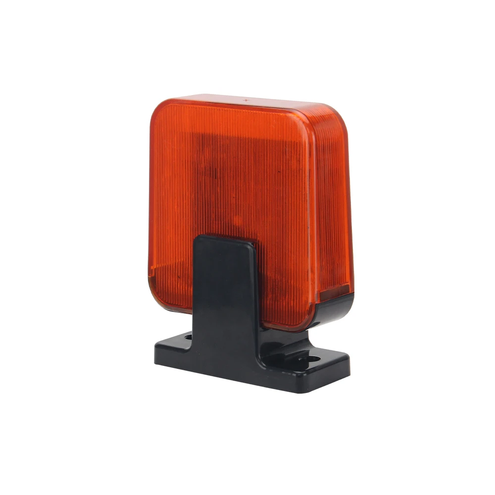 Wide Voltage Lamp(Jd08) Factory Price Automatic Electric Gate Security Strobe Warning Lamp 12-265V Ac/Dc Alarm Flash Lamp