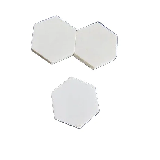 Wear resistant hexagon alumina ceramic lining tile hex tablet