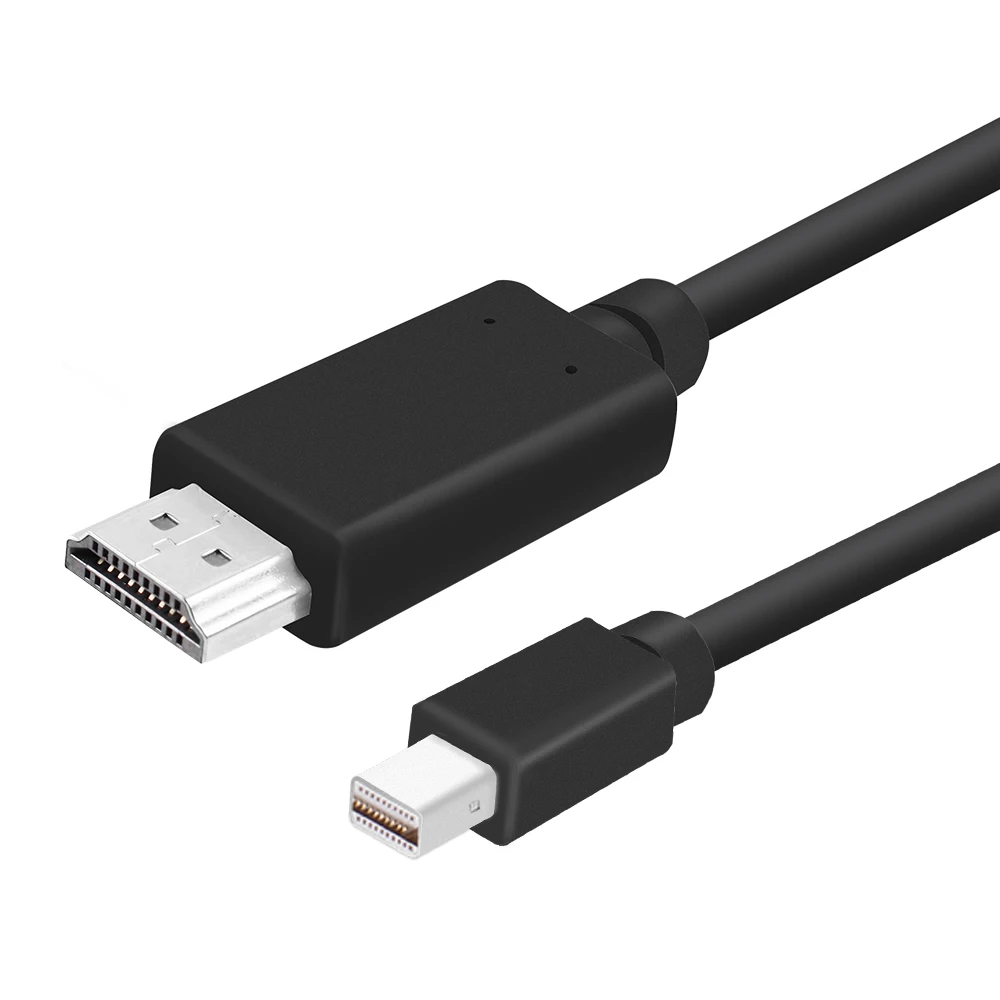 4K 60HZ  Mini DP Male  to HD-MI Male Cable Mini Displayport Cable