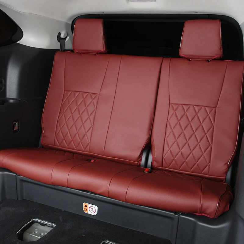 Wholesale special car seat cover durable waterproof leather seat cover suitable for 7-seater Toyota Crown Land Cruiser