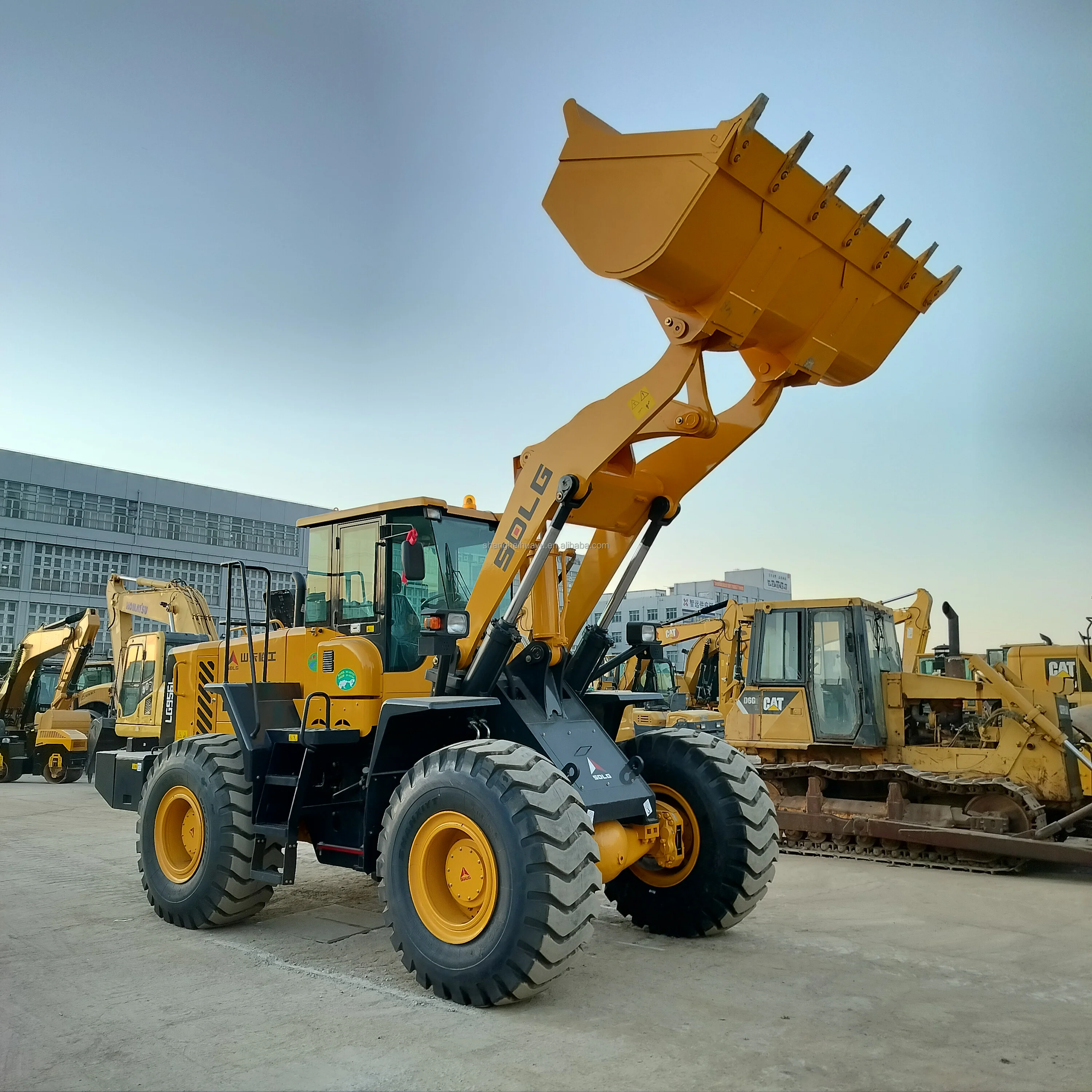 In 2023, New Second-hand Medium Loaders In China Second-hand SDLG956 LG956L Wheel Loaders Are Sold In Good Condition