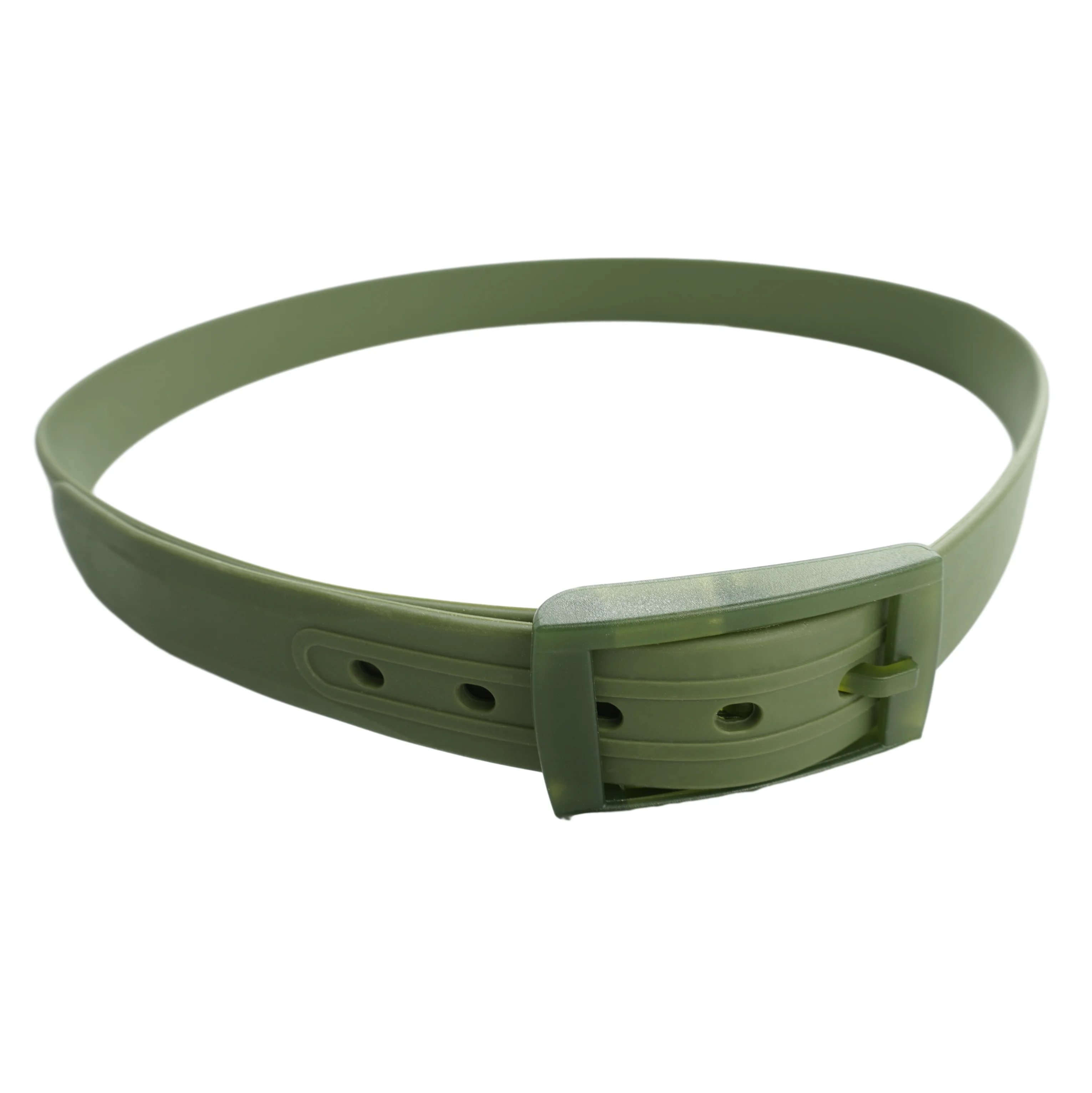 Оптовая Продажа Модные однотонные силиконовые пояса для гольфа индивидуальные унисекс резиновые ремни с пластиковой пряжкой