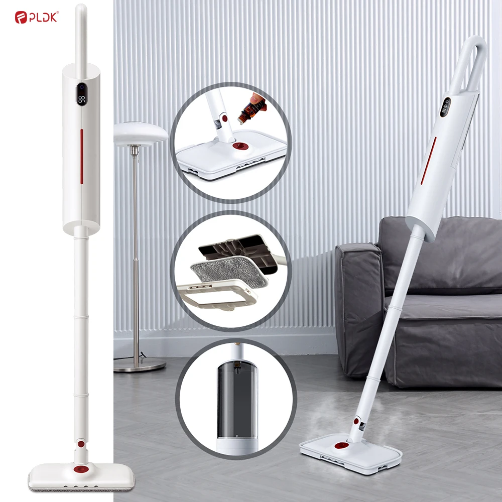 BSCI Factory 6 in 1 Steam Mop, Handheld Fabric Steamer and Steam Cleaner