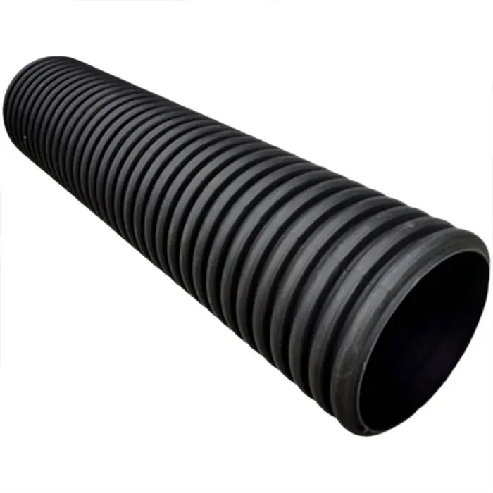 PE diameter 800mm 1000mm plastic drain pipe double wall HDPE drainage pipe