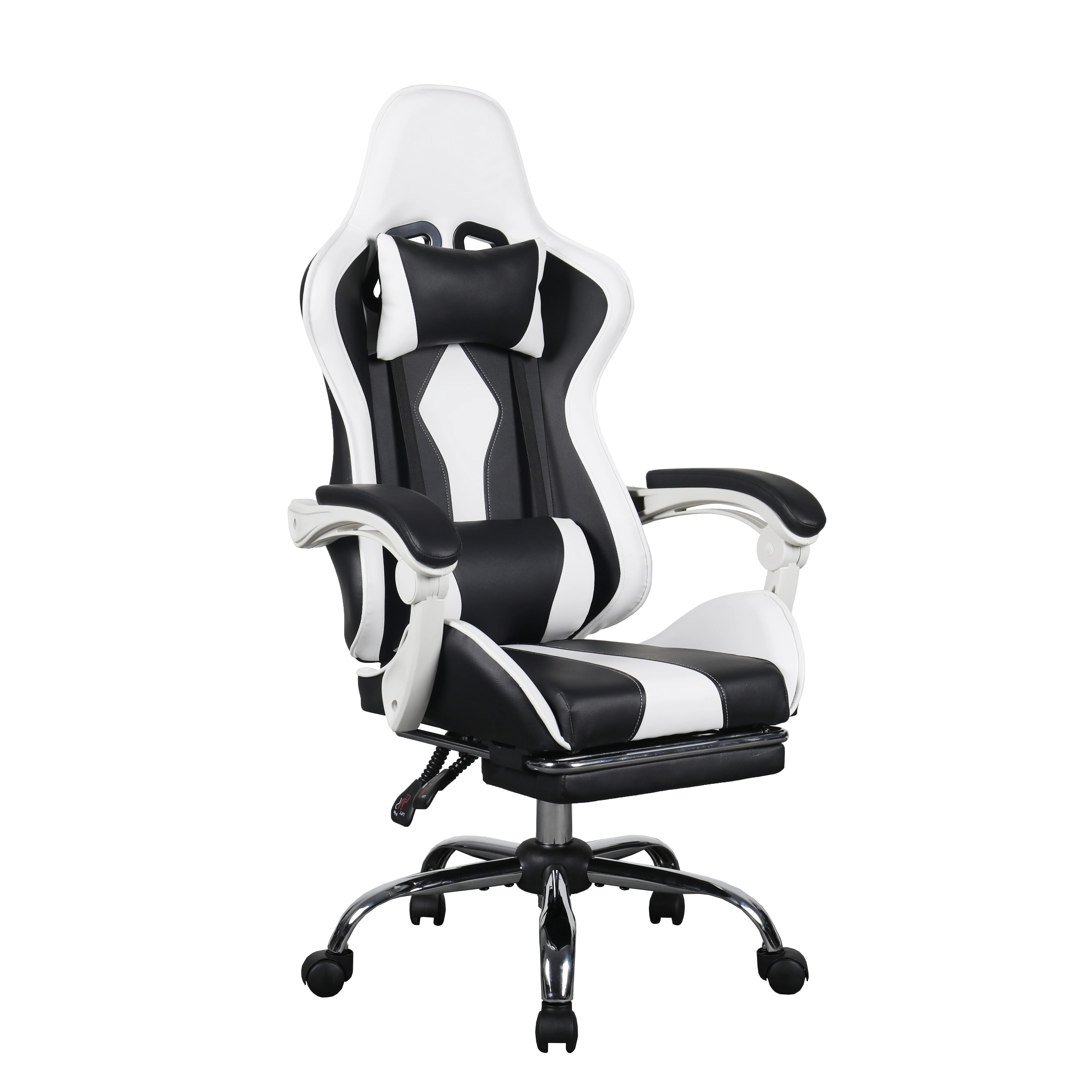 Adjustable Executive Gaming Chair with Armrest High Back PU Silla Gamer chair