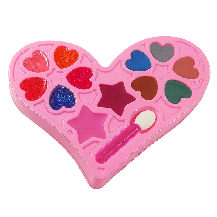 Pretend Play Makeup Toy Set Beauty Princess Dressing Table and Suitcase 2 in 1 Gift for Girls Kids Children Pink Style Origin