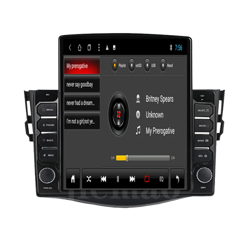 
Android DVD Car Video Radio Player For Toyota RAV4 2006-2012 Car Navigation GPS Stereo Audio Multimedia System 32g 