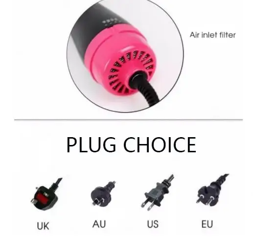 One-Step Volumizer Enhanced 1.0 Hair Dryer and Hot Air Brush | Now with Improved Motor