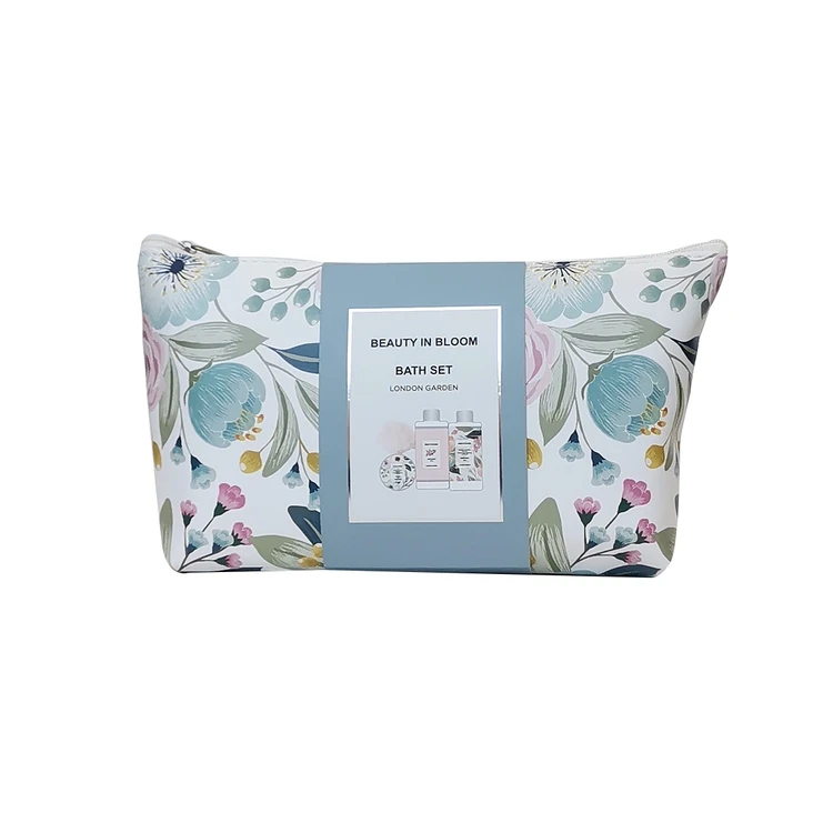 Customised Wholesale Popular Natural bath Supplies Travel hotel  Ladies Cleansing Moisturizing bath gift set