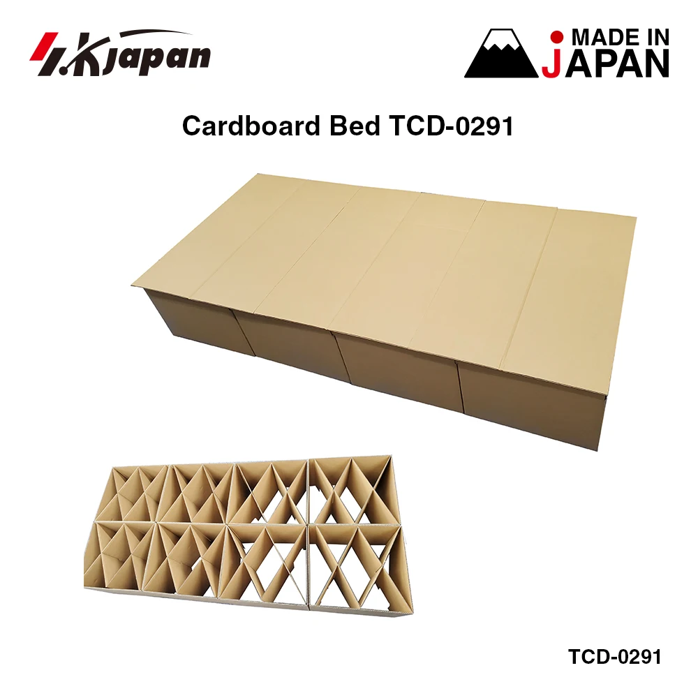 Easy install compact storage furniture folding sofa bed cardboard