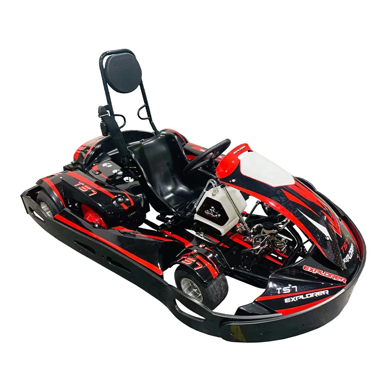Специальное предложение Go Kart для взрослых четырехтактная одноместная версия бензиновая рамка go kart
