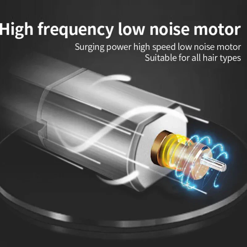 Shaver Grooming Shears Low Noise Rechargeable Cordless Electric Quiet Hair Clipped Machine Set for men trimmer head