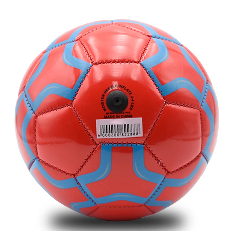 New design pattern machine stitched cute mini rubber soccer ball football