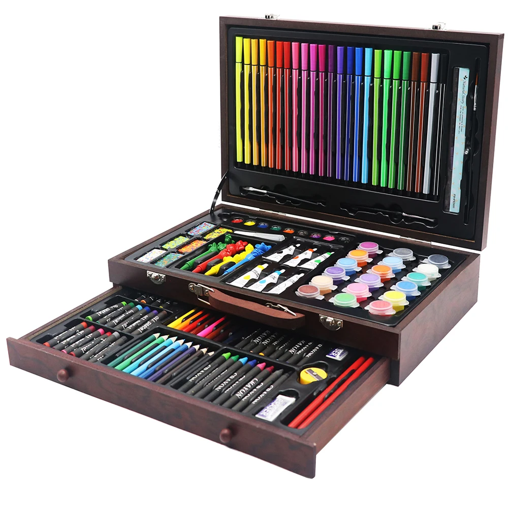 130 piece wood art set amazon exclusive