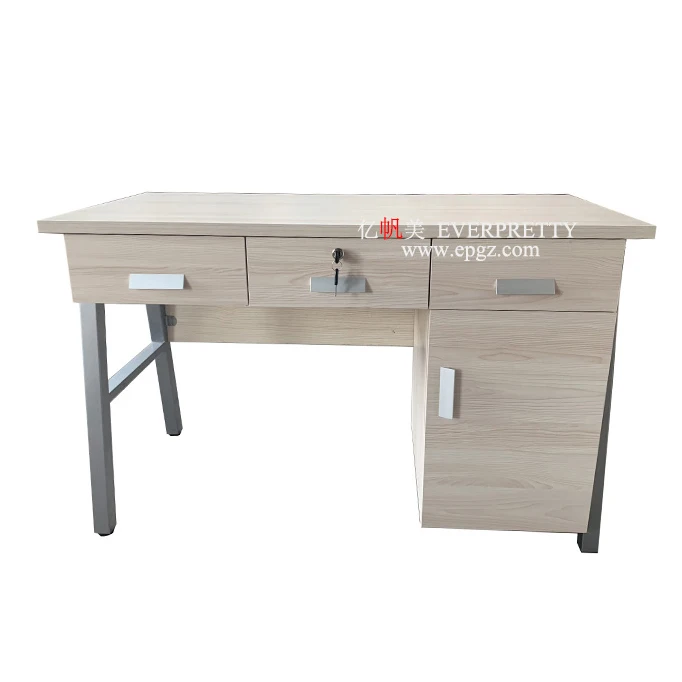 Modern Design School Office Furniture Single Teacher Table Staff Room Workbench for Sales