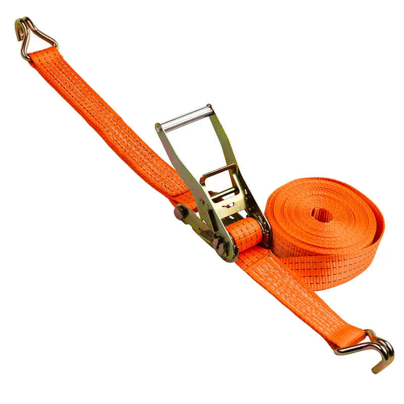 2 Inch 5000Kgs 50mm 5T Cargo Heavy Duty Polyester Ratchet Tie Down Lashing Straps