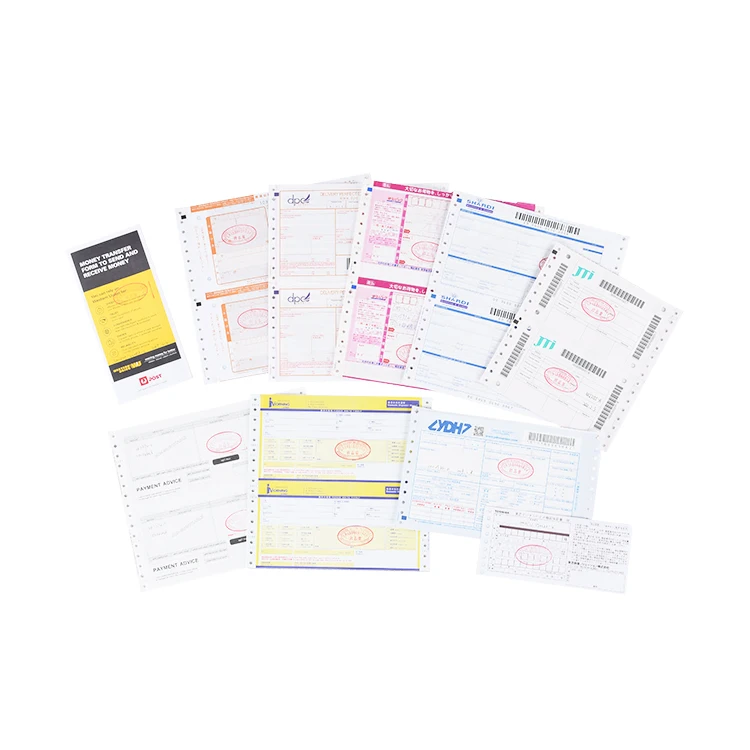 Custom Printing International Express Air Waybill Printing Courier Air Waybill for Ups Ems Dhl Barcode