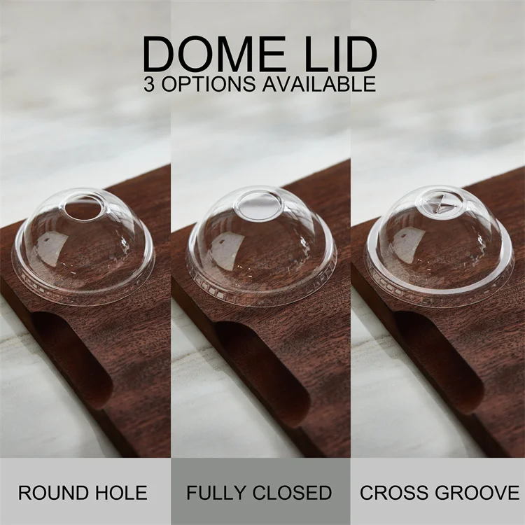 24oz Cup Design Custom Logo activia yogurt Boba Bubble Tea U Shaped Reusable Plastic New Food PET Opp Bag Zhejiang Transparent