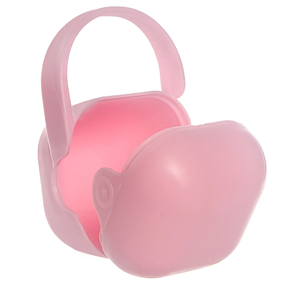 Upgrade Hook Design Baby Pacifier Storage Box Portable Travel Pacifier Holder to Store Pacifiers Keep Clean
