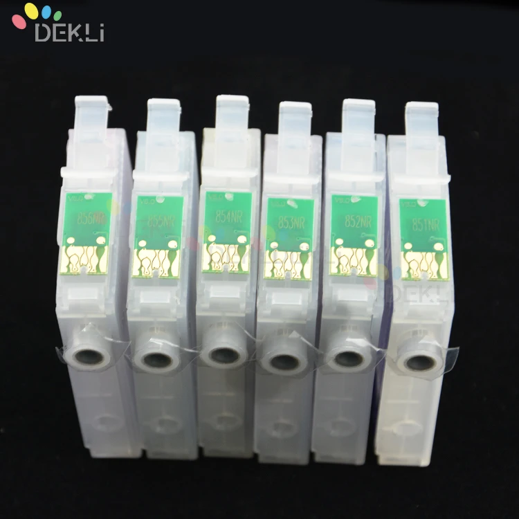 T0801 T0802 T0803 T0804 T0805 T0806  Refillable ink cartridge for Epson T0801-T0806 ciss kit Cartridge with Auto Reset chip
