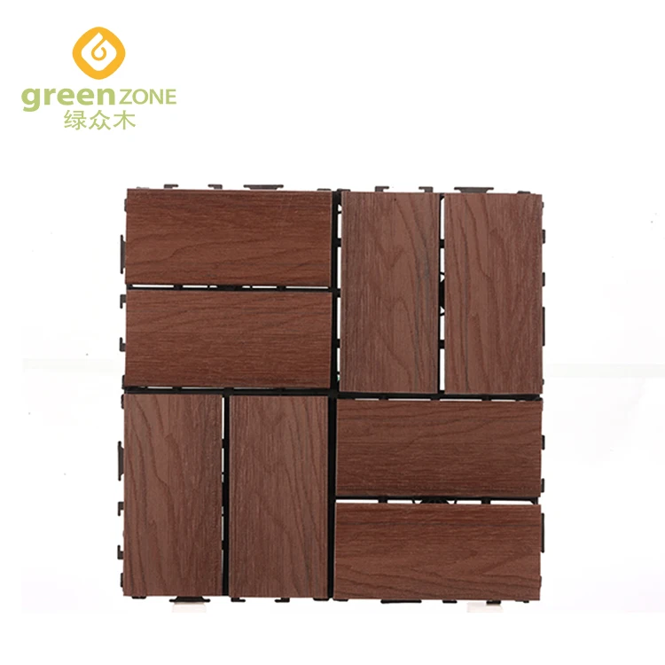 waterproof wpc deck parquet dance interlocking wood floor boards tiles in china