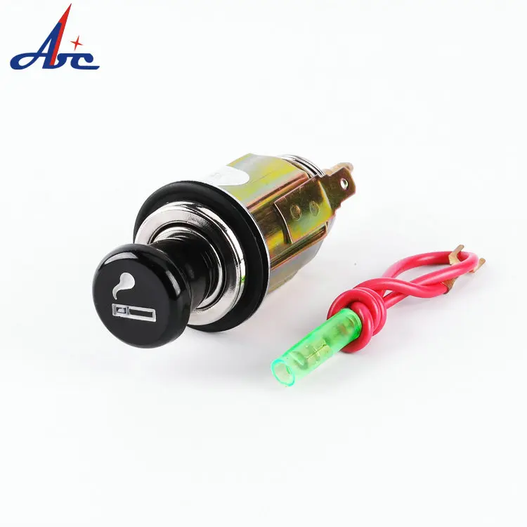DC 12V Waterproof Replacement Plug Car Auto Marine Motorcycle ATV RV Lighter Power Outlet Socket Assembly Set Cigarette Lighter
