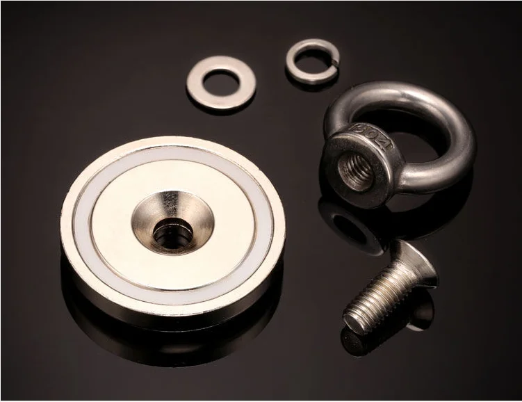 Wholesale Magnet Neodymium Ring N35 Sintered Ndfeb Magnets Strong Powerful Hot Sale Magnetic Ring 6MM Permanent D20 Mini Packing