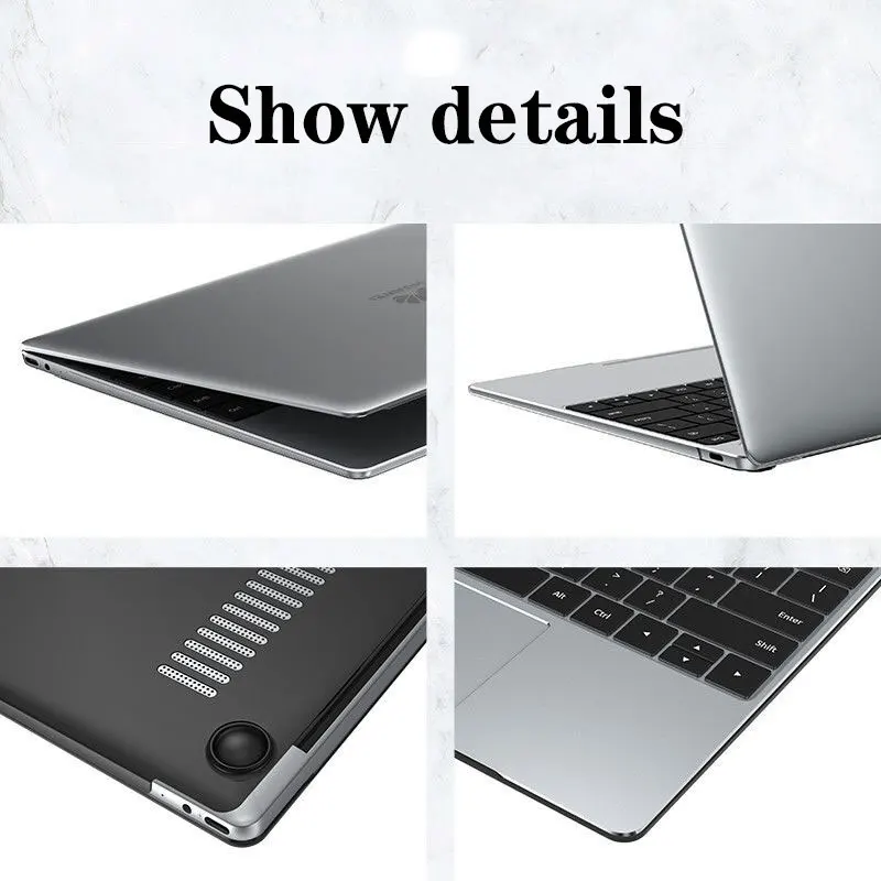 For Huawei Mate 13S 14S D14 D15 AMD MateBook Xpro 13 inch X Pro 2021 Magicbook 13/14/15 /16 Pro 16.1 Crystal Frosted Laptop Case