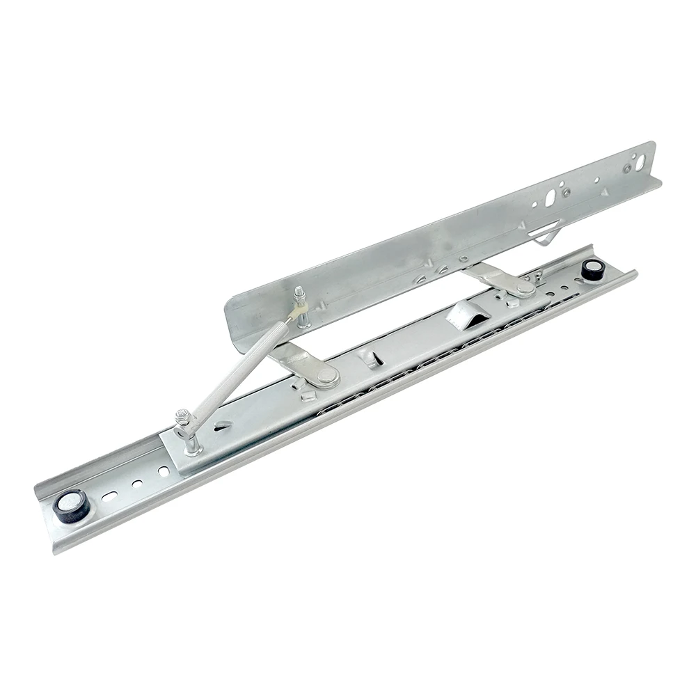 E-SHINING lifting spring extendable ball bearing dining Table Slide Rail lift rails folding table sliding rail mechanism