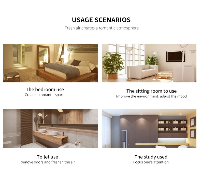 New Cheap Water Soluble Aromatic Essential Oil  6PCS IN ONE BOX Essential oil For Humidifier Aroma Diffuser Air Humidifiers