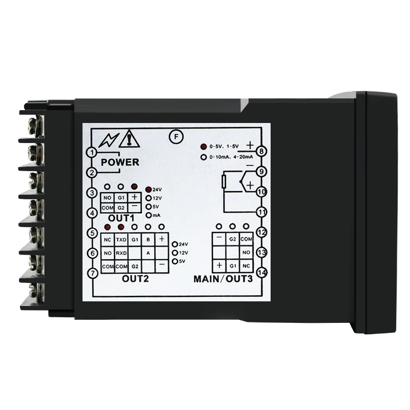 High quality industrial usage 220v 120v pid display temperature controller 4 channels process indicator 4-20ma