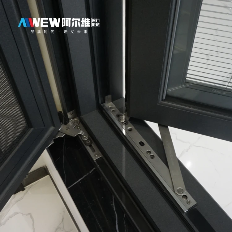 Manufacturer aluminium casement windows casement inward aluminium casement windows finger lock