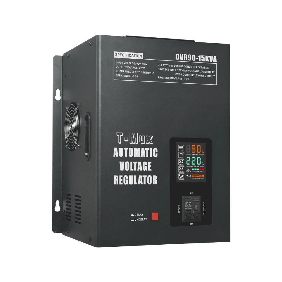 TMB90-15KVA 220V  relay  single phase type best choice  automatic voltage regulator