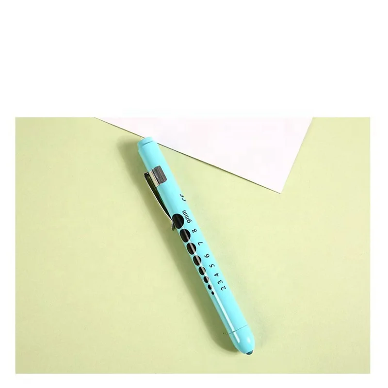 Medical Pen Light Aluminum Alloy Nurse LED Penlight Doctor Pen with Yellow or White Light