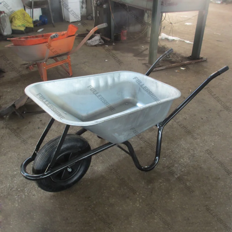 Czech Republic wheelbarrow WB6414T with solid rubber wheel 4.00-8