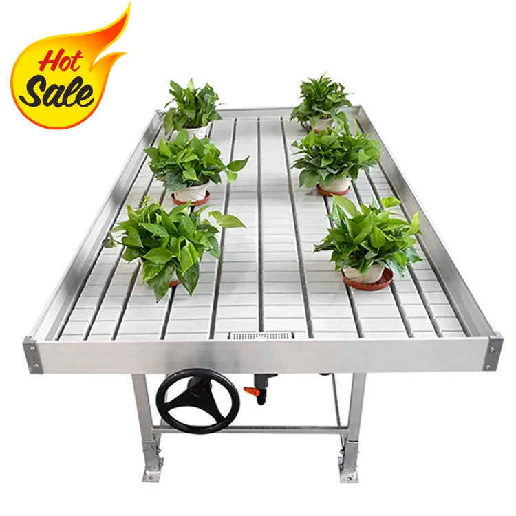 Greenhouse Seedbed Rubber Base Deep Water Culture Hydroponics System Seedbed Frame Plastic Mesh Mesh Seedbeds