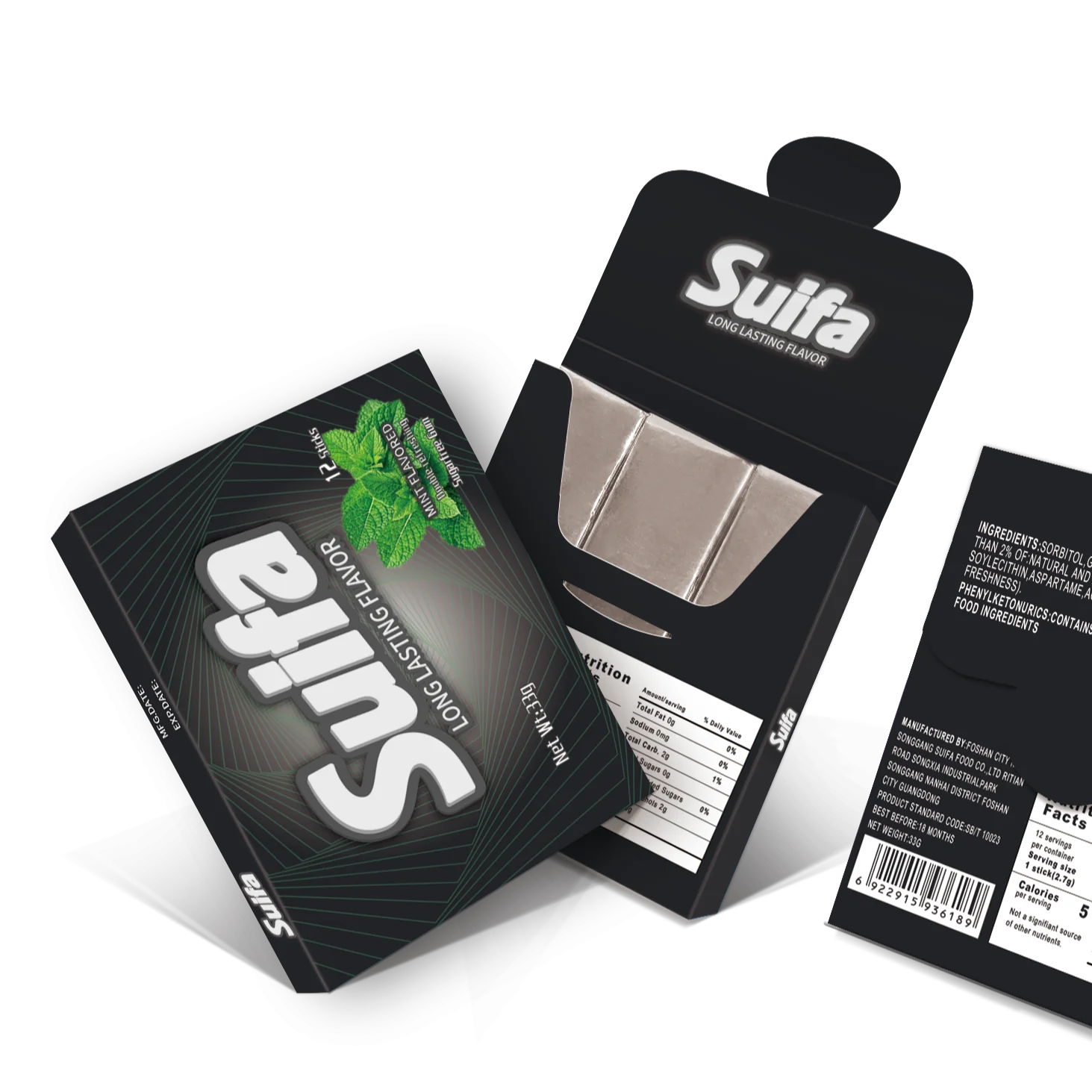 Manufacturing Super Cool Hard Strong Jawline Chewing Gum