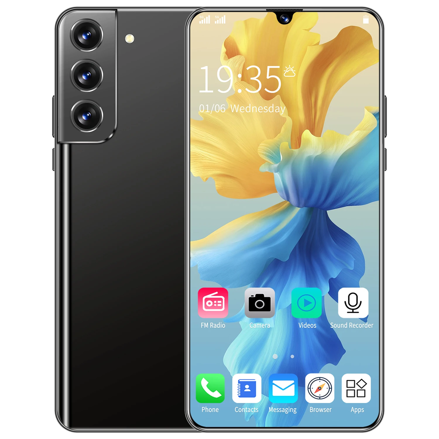 Смартфон S21 +, 12 + 2021 ГБ, 512 дюйма, Android 6,6, 10,0