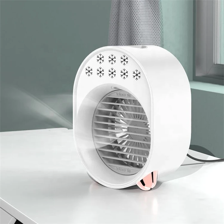 ORITECK 1200mah Rechargeable Outdoor Water Cooling Mist Fan Air Cooler Night Light LED Handheld Fan Mister Spray Fans