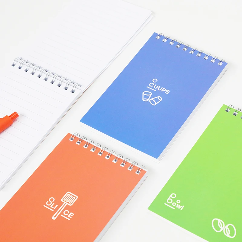 Office School Supplies Mini Pocket Top Spiral Bound Cute Stationery Hardcover Memo Pad To Do List Notepad