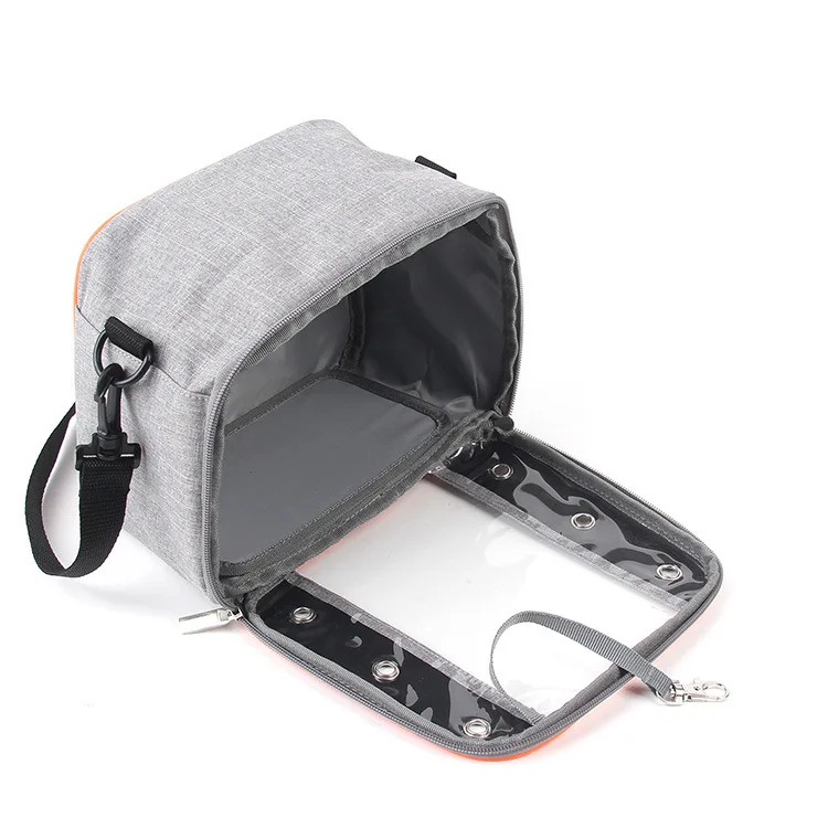 Eco-Friendly Breathable Pet Cages Carries Bag With Handle Foldable Airline Approved Pet Travel Bag 600D Oxford Cloth Pet Bag
