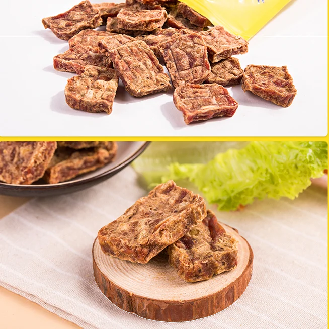  Good quality pet treats salmon jerky dog treat grain free