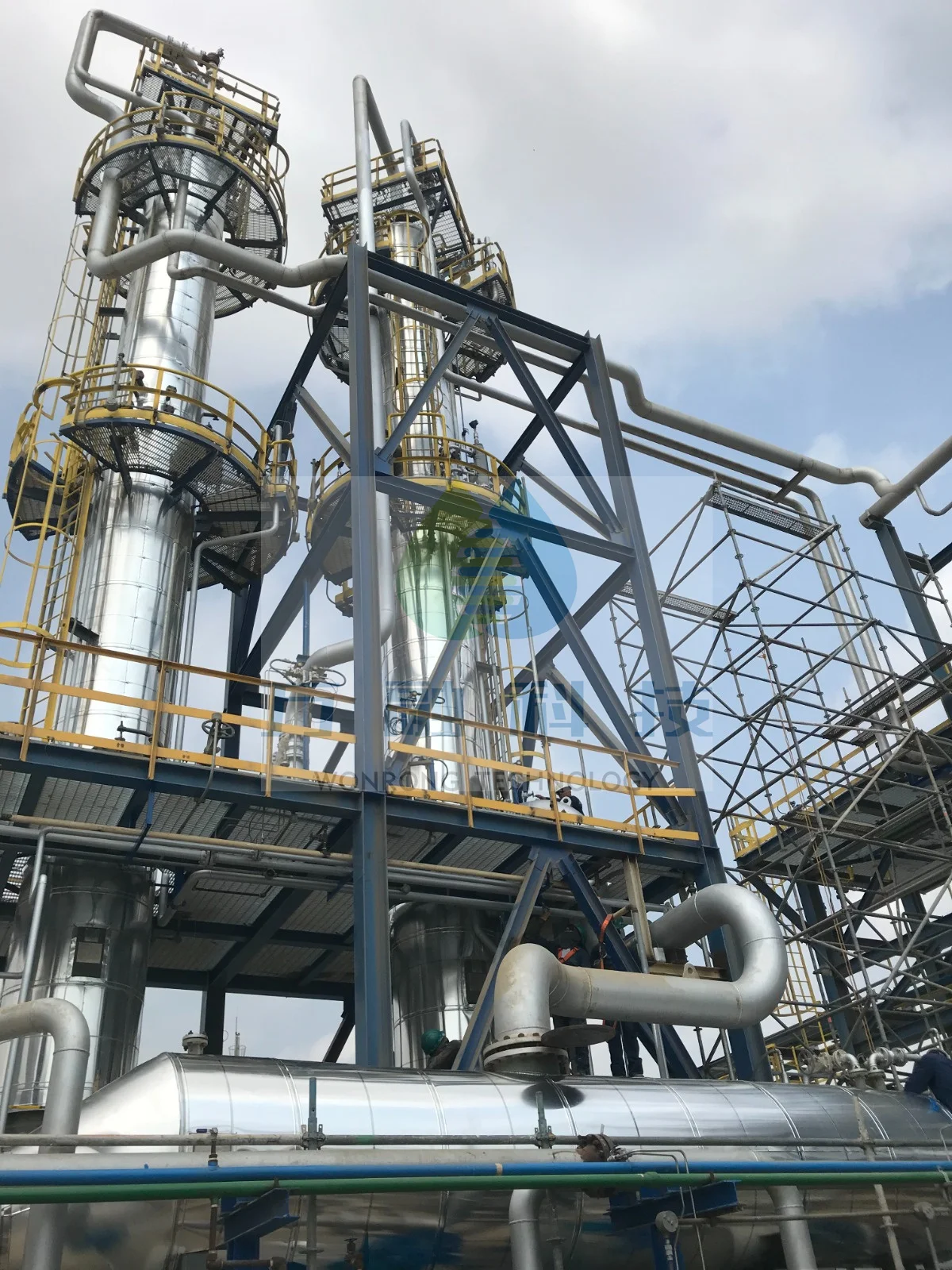 Patent product 20 tons per day waste oil recycling diesel base oil distillation machinery