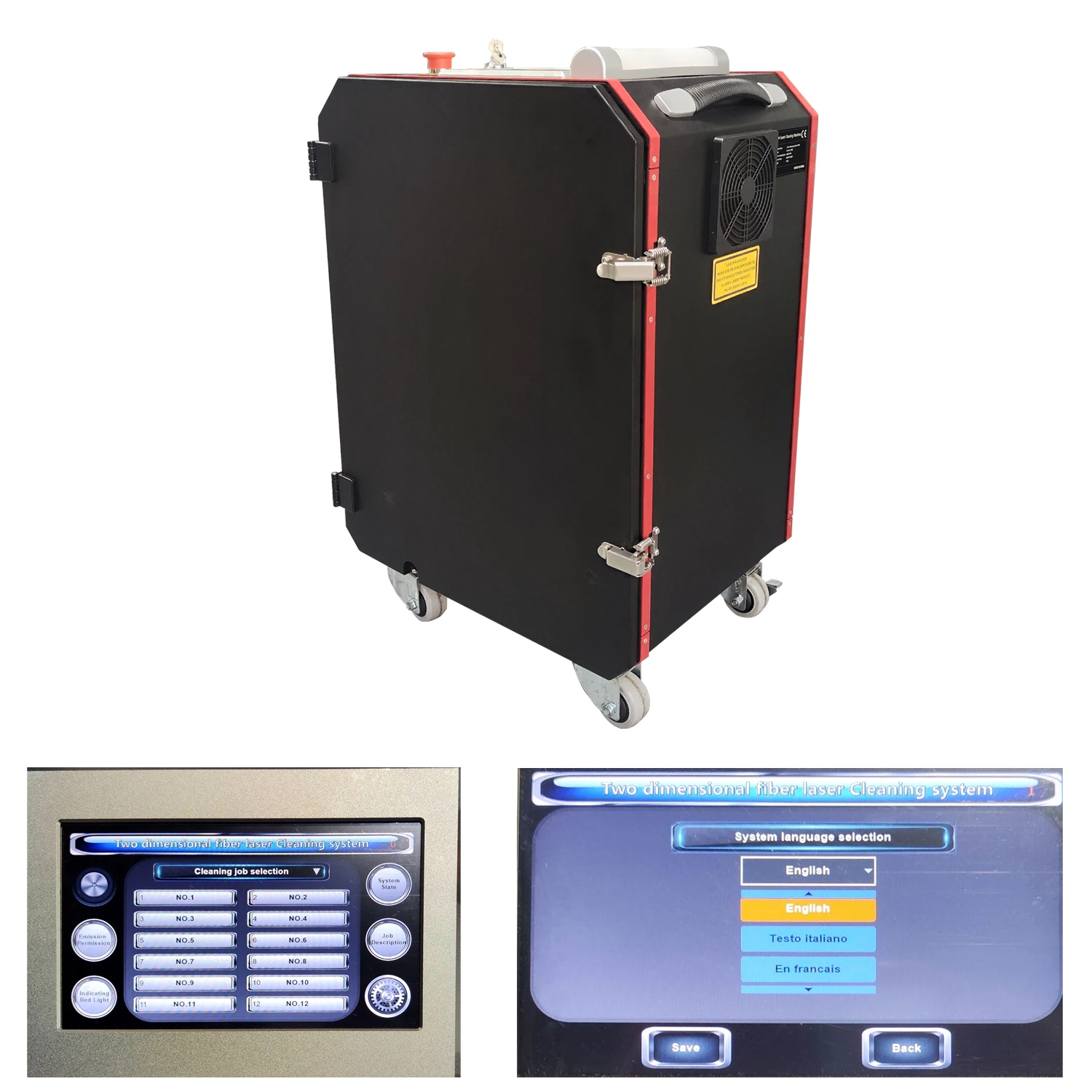 Good quality high power Metal Rust Removal  1000w pulse laser cleaning machine  Oil Cleaner Paint Remover