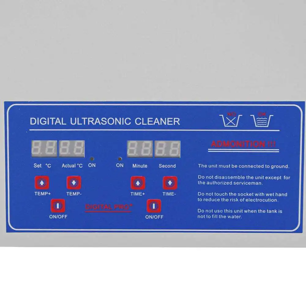 Industrial Water Jet Record Ultrasonic Cleaner 22 Litres Washing Machine For Cleaning