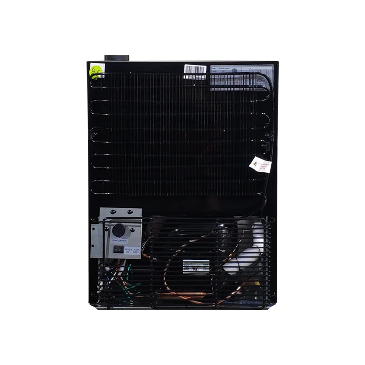 Meisda SD21 21 Liters Inner Led Light and Fan Metal Ice Cream Mini bar Freezer with Compressor