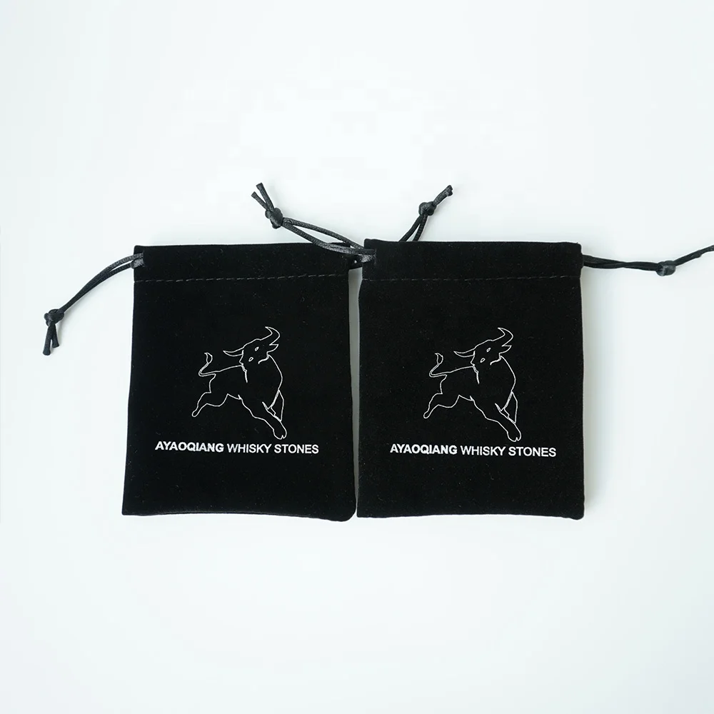 Hat sale reusable Sunglasses Watch Necklace Custom logo Drawstring Gift Bag Microfiber Jewelry Packaging Pouch velvet bag