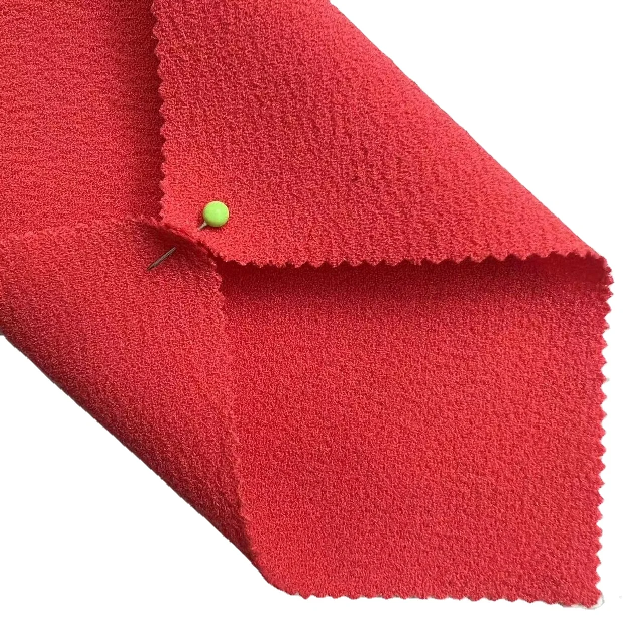 textured crepe face Heavy weight Crepe fabric 2 way stretch crepe fabric