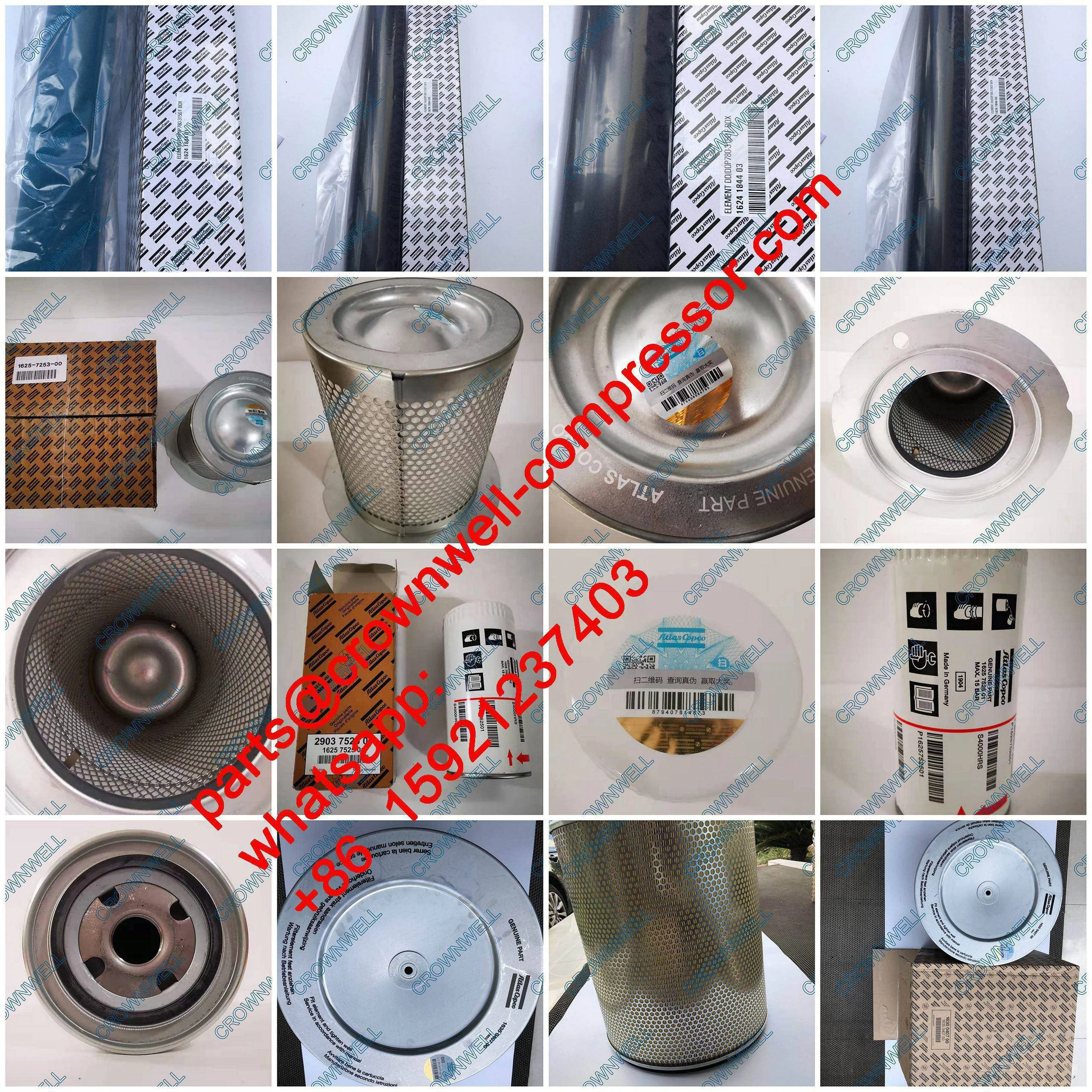 Atlas Copco FAN RAD. 230/400-415/50/75+90 1622393761 Original Genuine