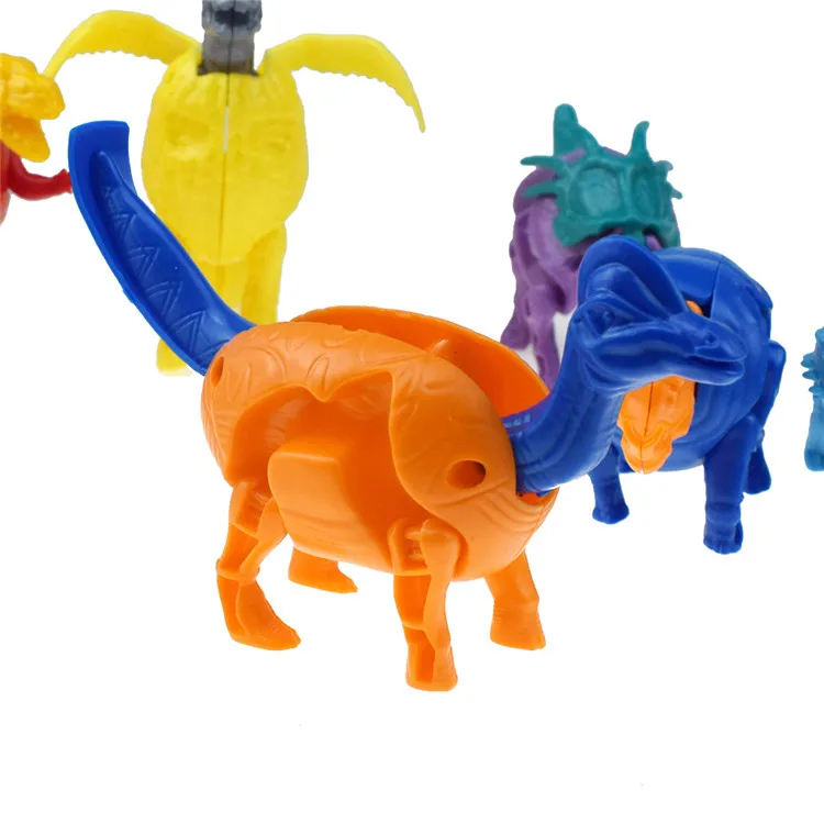 Рекламные 12 видов стилей Пластиковые деформации яйцо динозавра игрушки животных витой яйцо игрушки Обучающие игрушки для детей